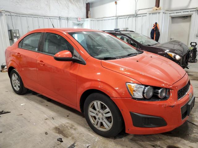 1G1JB5SH0C4114987 - 2012 CHEVROLET SONIC LS 橙色 照片 4