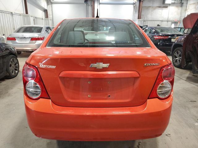 1G1JB5SH0C4114987 - 2012 CHEVROLET SONIC LS 橙色 照片 6