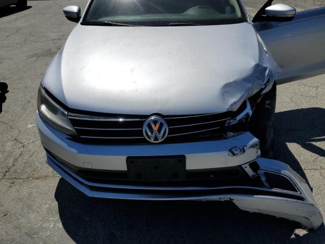 3VWLA7AJXFM218797 - 2015 VOLKSWAGEN JETTA TDI SILVER photo 11