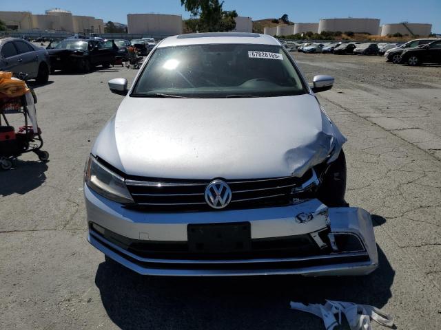 3VWLA7AJXFM218797 - 2015 VOLKSWAGEN JETTA TDI SILVER photo 5