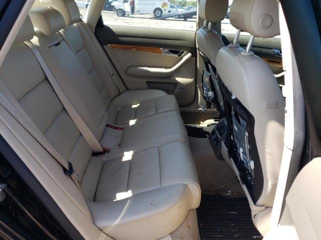 WAUKGAFB8AN004205 - 2010 AUDI A6 PRESTIGE შავი ფოტო 10