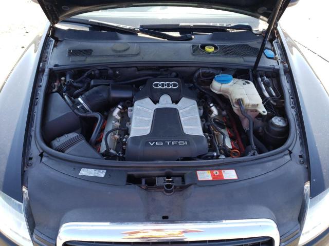 WAUKGAFB8AN004205 - 2010 AUDI A6 PRESTIGE შავი ფოტო 11