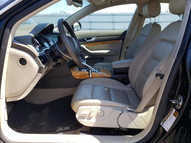 WAUKGAFB8AN004205 - 2010 AUDI A6 PRESTIGE შავი ფოტო 7