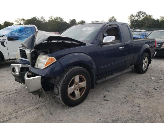 1N6AD06U38C413637 - 2008 NISSAN FRONTIER KING CAB LE BLUE photo 1