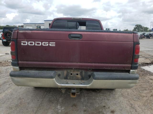 3B7HC13Y81G750664 - 2001 DODGE RAM 1500 MAROON photo 6