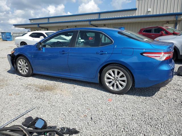4T1B11HK1KU169744 - 2019 TOYOTA CAMRY L BLUE photo 2