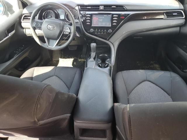 4T1B11HK1KU169744 - 2019 TOYOTA CAMRY L BLUE photo 8