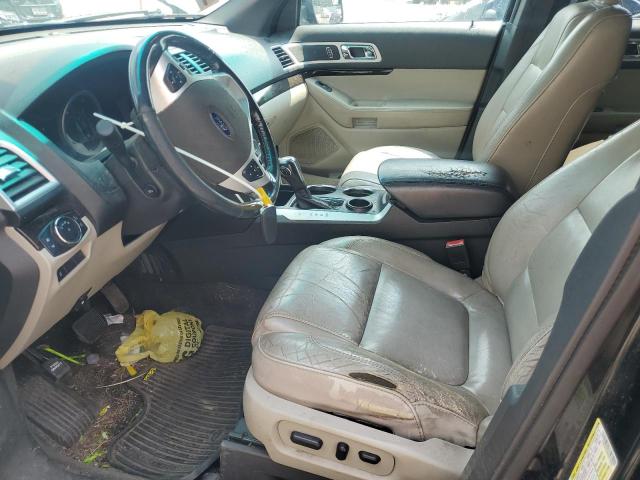 1FM5K7F80DGA10090 - 2013 FORD EXPLORER LIMITED შავი ფოტო 7