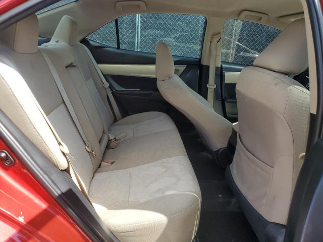 2T1BURHEXGC618217 - 2016 TOYOTA COROLLA L Qırmızı foto 10