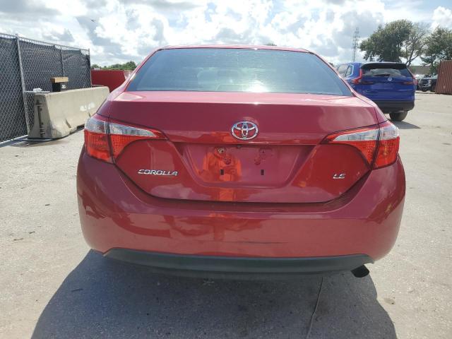 2T1BURHEXGC618217 - 2016 TOYOTA COROLLA L Qırmızı foto 6