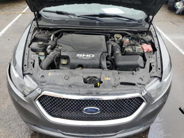 1FAHP2KT4FG118012 - 2015 FORD TAURUS SHO GRAY photo 11