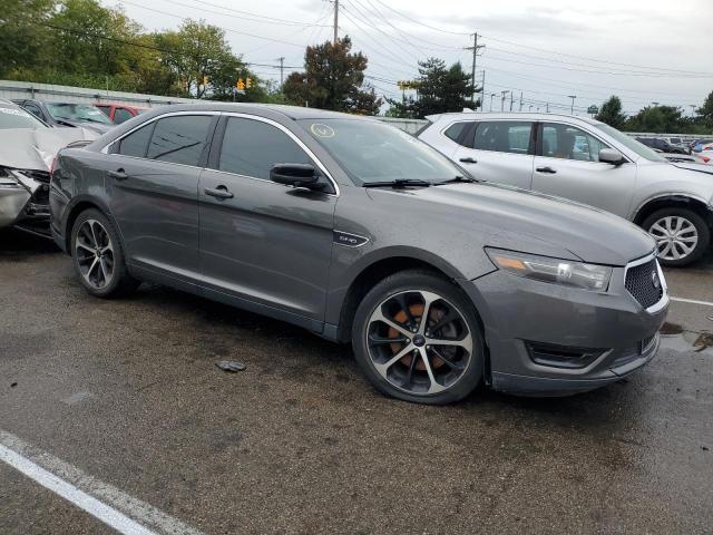 1FAHP2KT4FG118012 - 2015 FORD TAURUS SHO GRAY photo 4