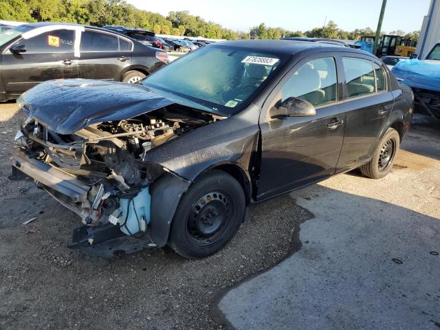 1G1AK55F777409471 - 2007 CHEVROLET COBALT LS BLACK photo 1