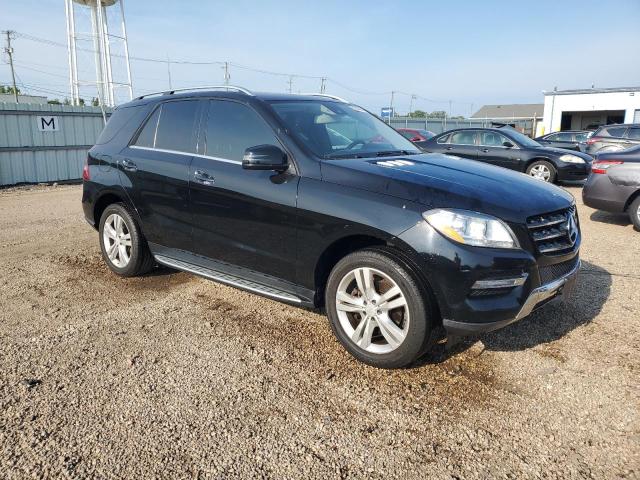 4JGDA5HB7DA223696 - 2013 MERCEDES-BENZ ML 350 4MATIC BLACK photo 4