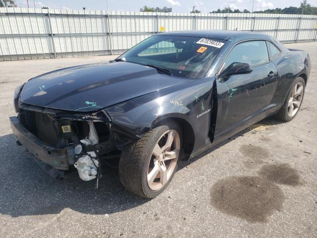 2G1FJ1EJXB9155820 - 2011 CHEVROLET CAMARO SS BLACK photo 1