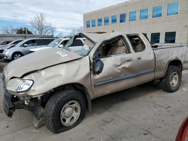 5TBBN44193S384665 - 2003 TOYOTA TUNDRA ACCESS CAB SR5 GOLD photo 1