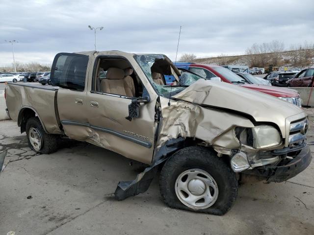 5TBBN44193S384665 - 2003 TOYOTA TUNDRA ACCESS CAB SR5 GOLD photo 4