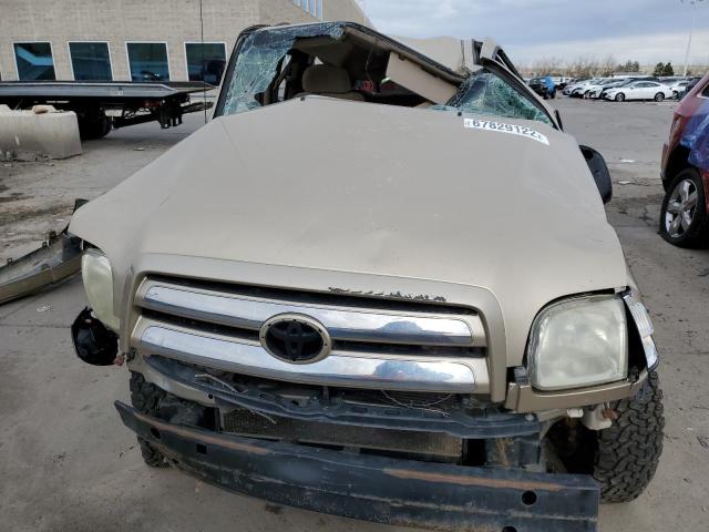 5TBBN44193S384665 - 2003 TOYOTA TUNDRA ACCESS CAB SR5 GOLD photo 5
