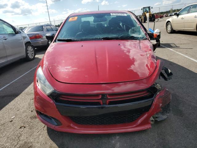 1C3CDFBBXFD379064 - 2015 DODGE DART SXT RED photo 5