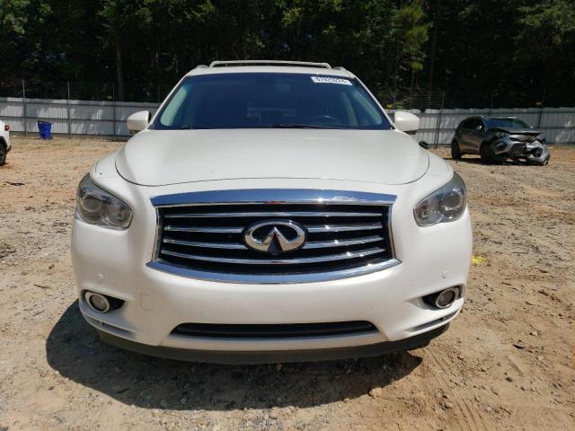 5N1AL0MN6EC543954 - 2014 INFINITI QX60 WHITE photo 5