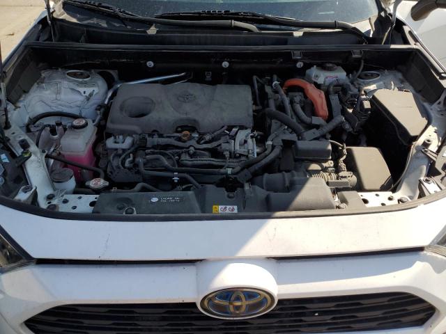 4T3L6RFV3MU025589 - 2021 TOYOTA RAV4 LE WHITE photo 12