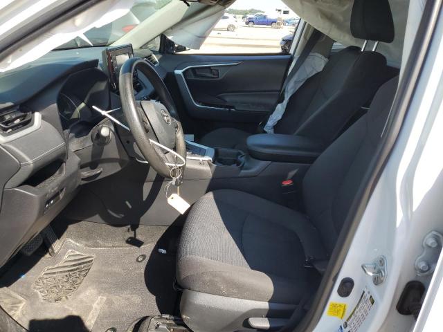 4T3L6RFV3MU025589 - 2021 TOYOTA RAV4 LE WHITE photo 7
