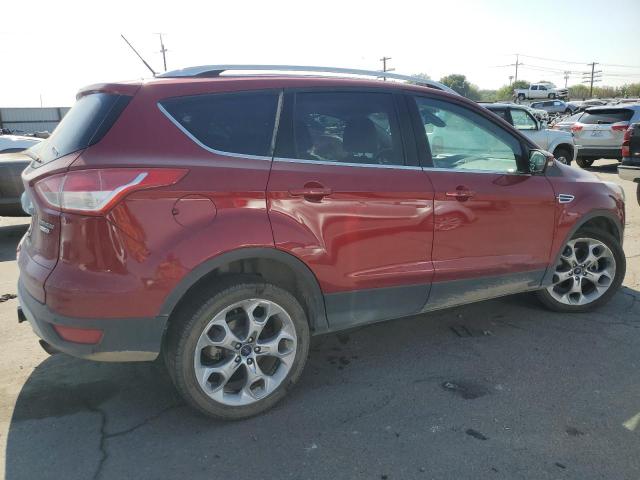 1FMCU9J90FUB72707 - 2015 FORD ESCAPE TITANIUM RED photo 3