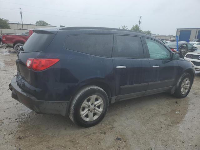 1GNKRFED7CJ167426 - 2012 CHEVROLET TRAVERSE LS BLUE photo 3