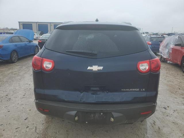 1GNKRFED7CJ167426 - 2012 CHEVROLET TRAVERSE LS BLUE photo 6