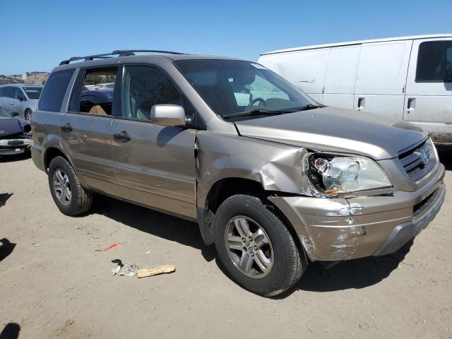 5FNYF18575B032508 - 2005 HONDA PILOT EXL 棕色 照片 4
