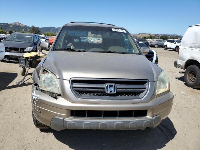 5FNYF18575B032508 - 2005 HONDA PILOT EXL 棕色 照片 5
