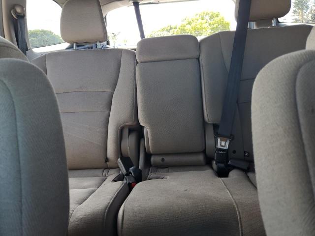 5FNYF6H34JB004266 - 2018 HONDA PILOT EX WHITE photo 10