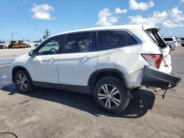 5FNYF6H34JB004266 - 2018 HONDA PILOT EX WHITE photo 2