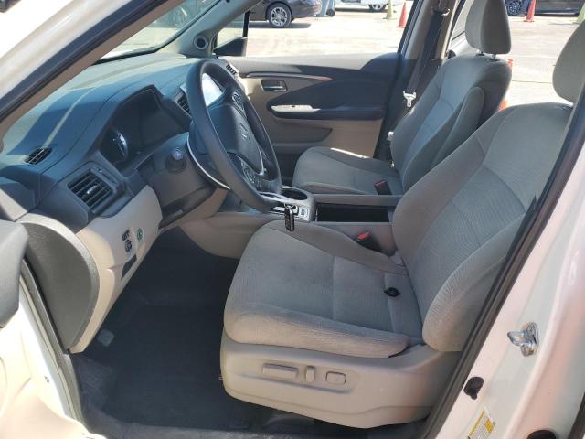 5FNYF6H34JB004266 - 2018 HONDA PILOT EX WHITE photo 7