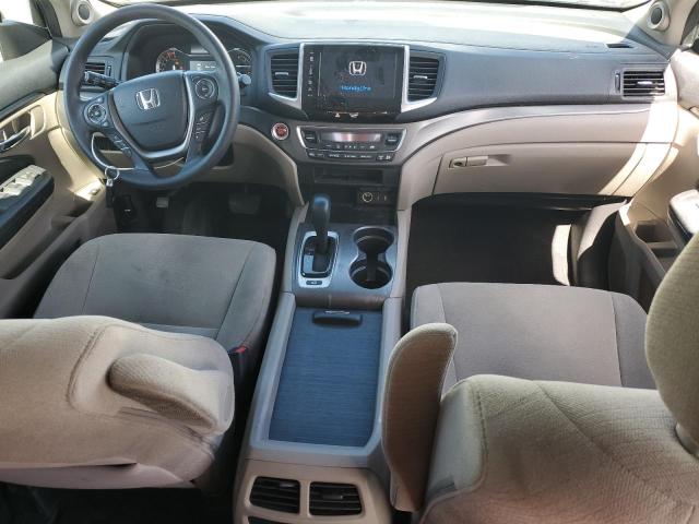 5FNYF6H34JB004266 - 2018 HONDA PILOT EX WHITE photo 8