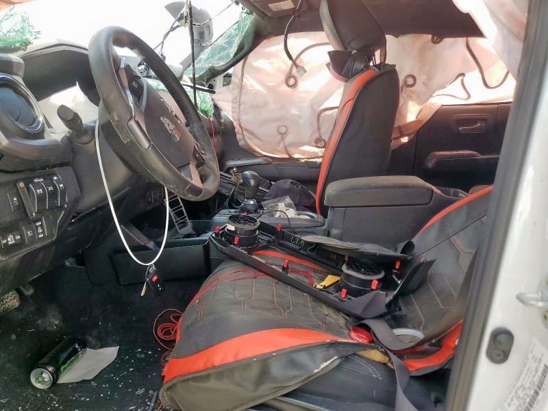 5TFCZ5AN0MX268795 - 2021 TOYOTA TACOMA DOUBLE CAB WHITE photo 7