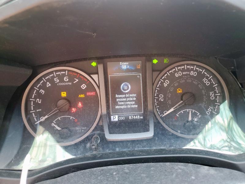 5TFCZ5AN0MX268795 - 2021 TOYOTA TACOMA DOUBLE CAB WHITE photo 9