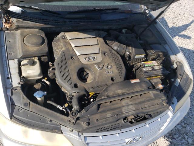 KMHFC46F27A188606 - 2007 HYUNDAI AZERA SE SILVER photo 11