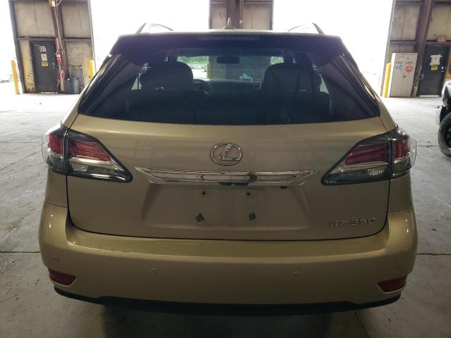 2T2BK1BA4DC210140 - 2013 LEXUS RX 350 BASE GOLD photo 6