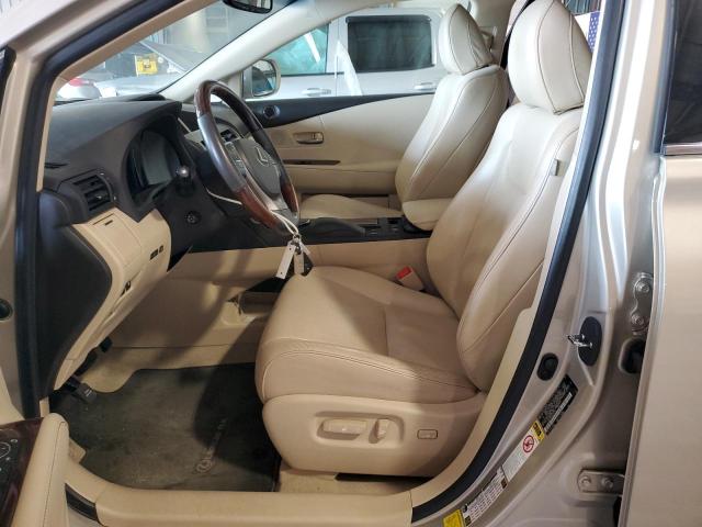 2T2BK1BA4DC210140 - 2013 LEXUS RX 350 BASE GOLD photo 7