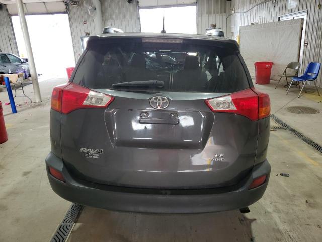 2T3BFREV9DW076463 - 2013 TOYOTA RAV4 LE GRAY photo 6