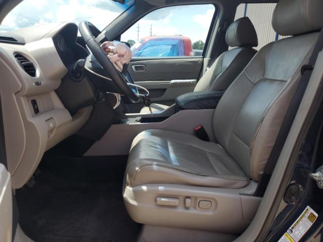 5FNYF4H51BB034672 - 2011 HONDA PILOT EXL 蓝色 照片 7