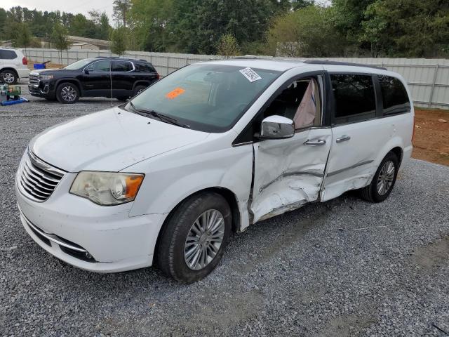 2C4RC1CG2DR819407 - 2013 CHRYSLER TOWN & COU TOURING L WHITE photo 1