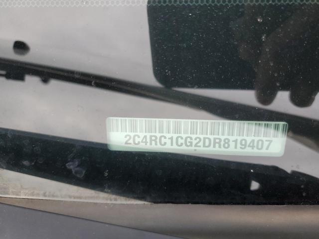 2C4RC1CG2DR819407 - 2013 CHRYSLER TOWN & COU TOURING L WHITE photo 13