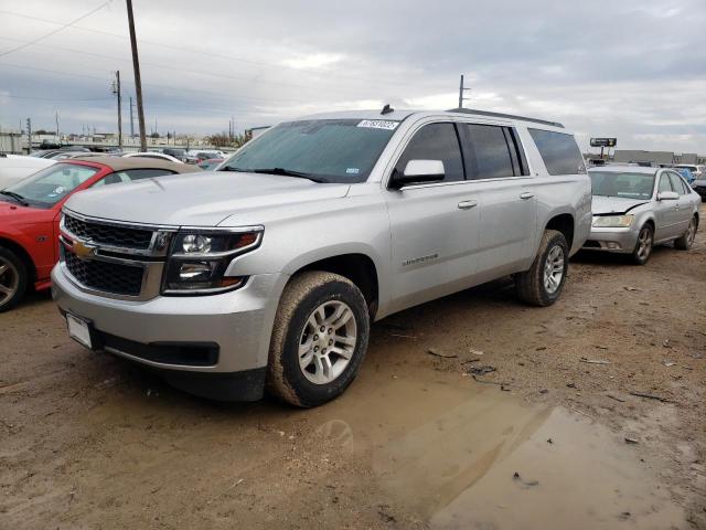 1GNSKJKC5FR262611 - 2015 CHEVROLET SUBURBAN K1500 LT SILVER photo 1