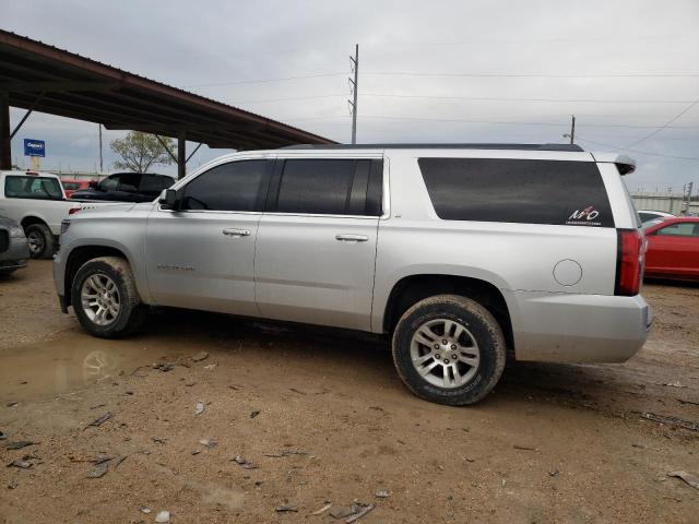 1GNSKJKC5FR262611 - 2015 CHEVROLET SUBURBAN K1500 LT SILVER photo 2