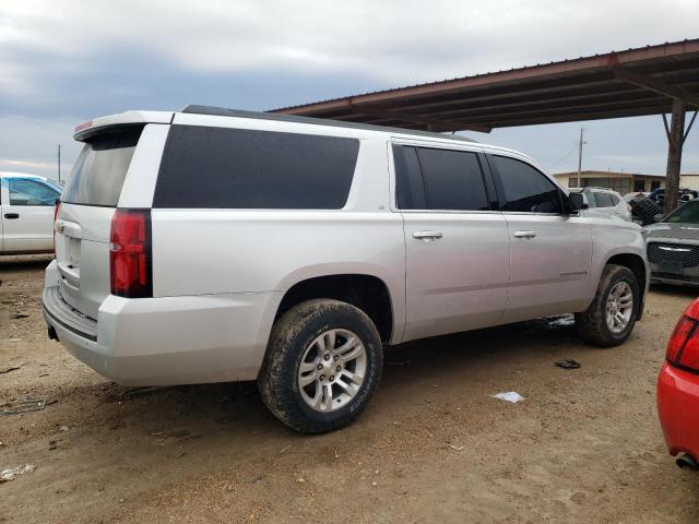 1GNSKJKC5FR262611 - 2015 CHEVROLET SUBURBAN K1500 LT SILVER photo 3