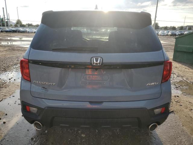 5FNYF8H53RB011976 - 2024 HONDA PASSPORT EXL GRAY photo 6