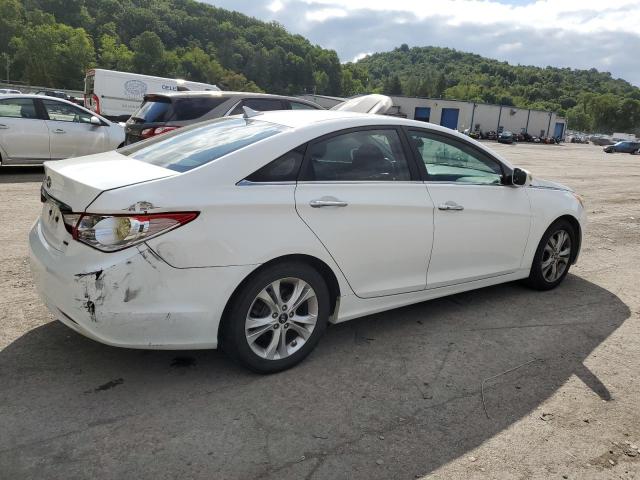 5NPEC4ACXBH097274 - 2011 HYUNDAI SONATA SE WHITE photo 3