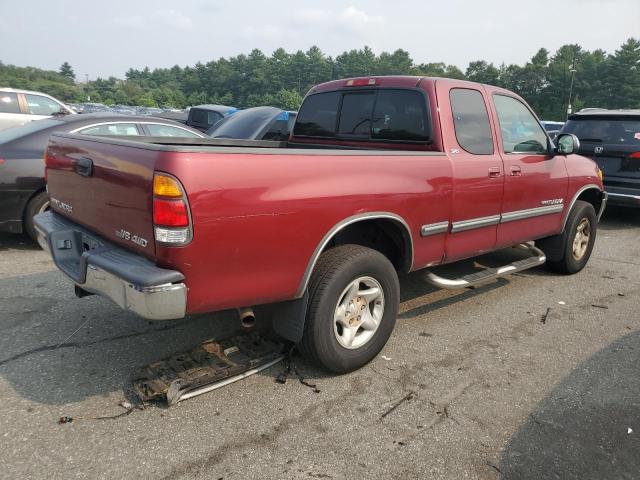 5TBBT44192S264398 - 2002 TOYOTA TUNDRA ACCESS CAB 勃艮第红 照片 3